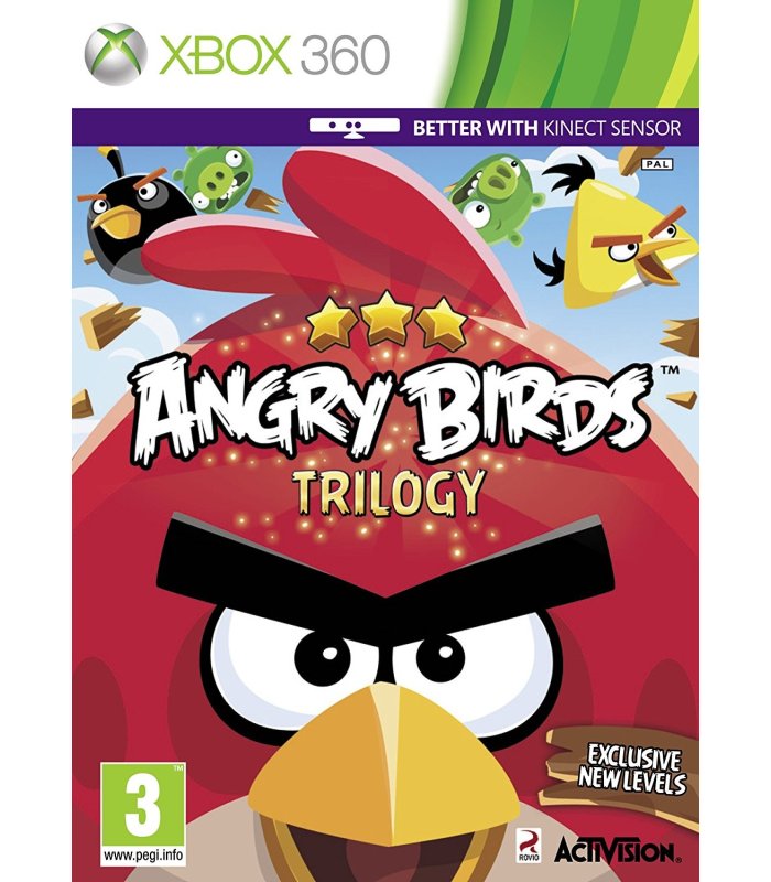 Angry Birds Trilogy Xbox 360 [Pre-owned]