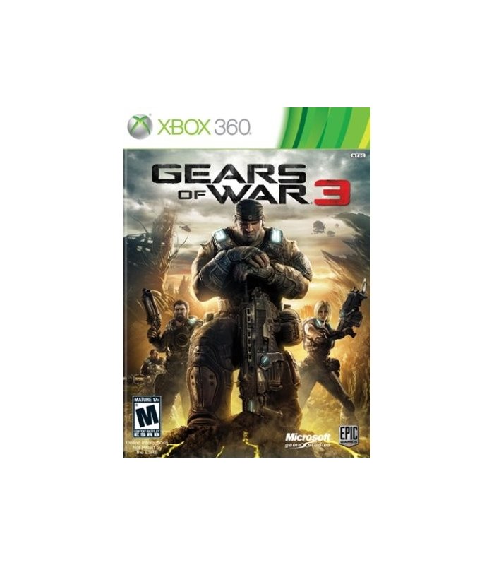 Gears of War 3 Xbox 360 Naudotas