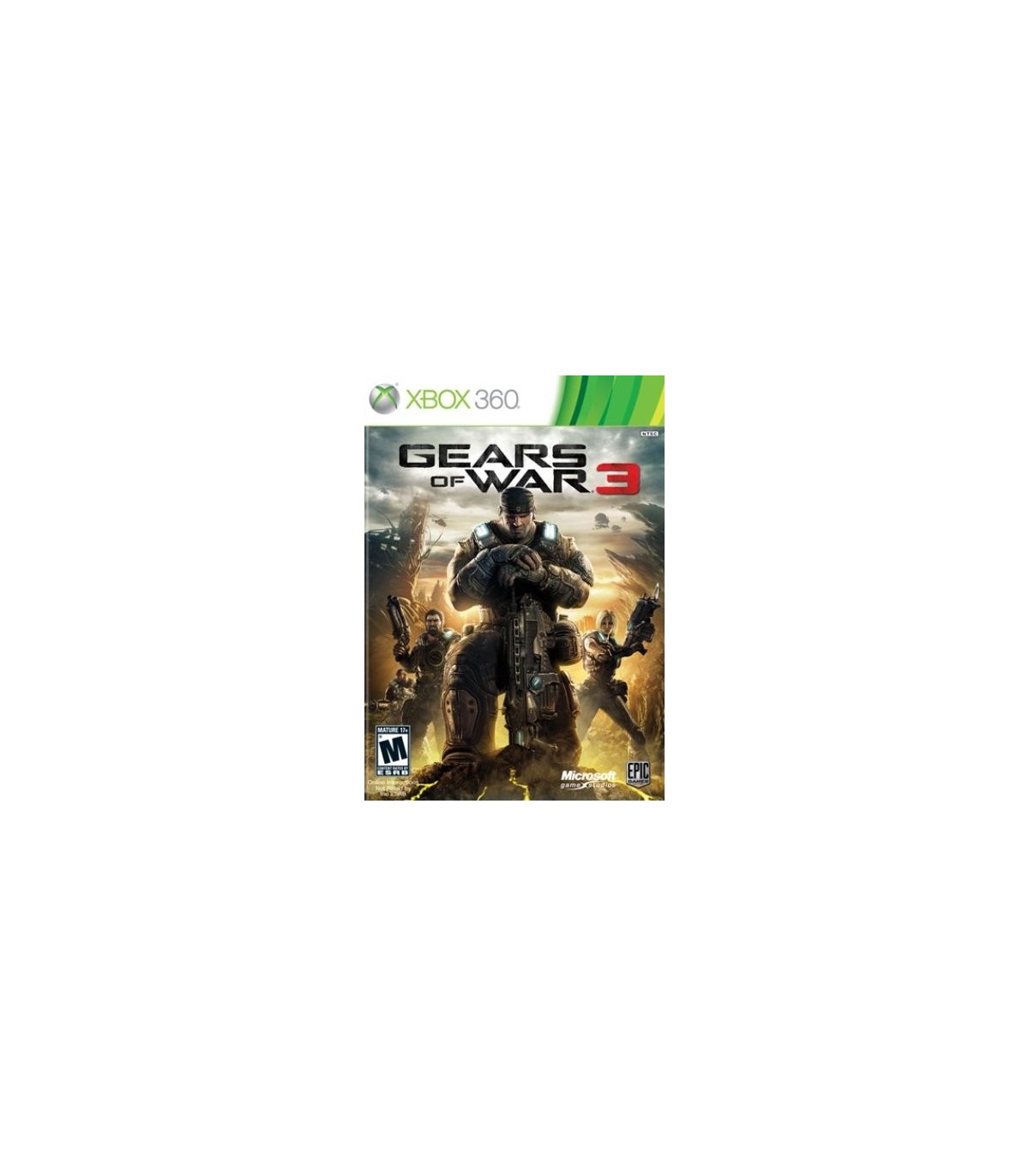 Gears of War 3 Xbox 360 Naudotas