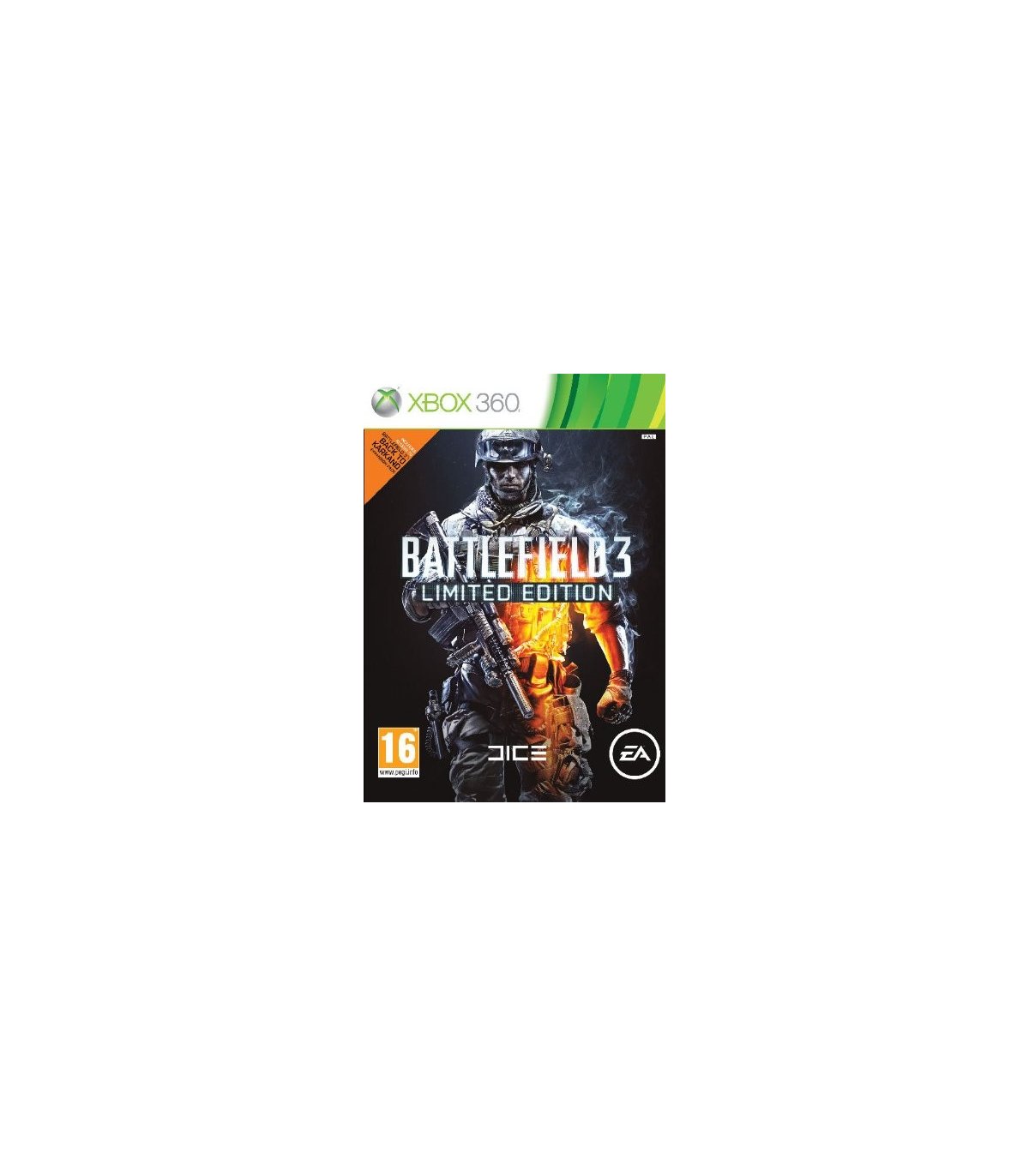 Battlefield 3 limited edition Xbox 360 Preowned