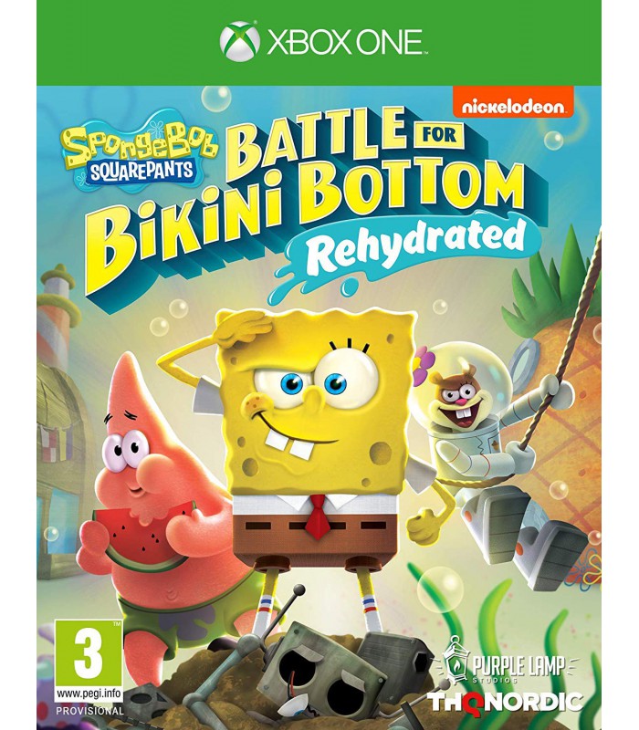 Spongebob SquarePants Battle for Bikini Bottom Rehydrated Xbox One