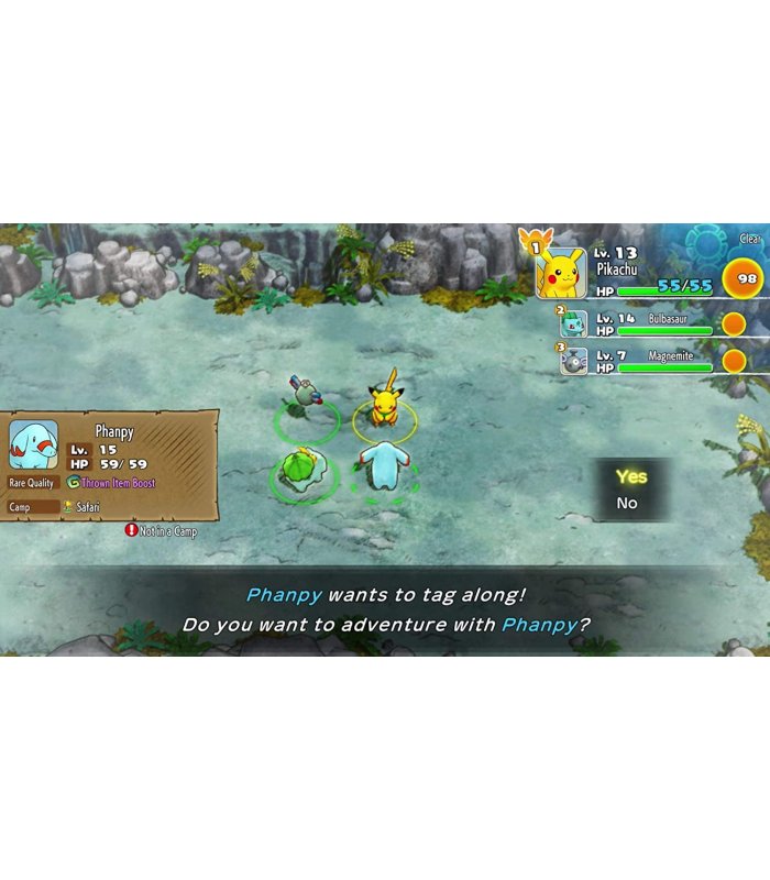 Pokemon Mystery Dungeon: Rescue Team DX Switch