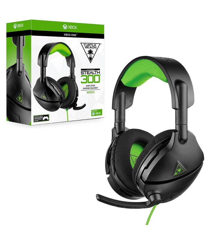 Ausinės Turtle Beach Stealth 300 Stereo Gaming Headset PS4 žalia/black