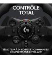 Vairas Logitech True Force G923 su 3 pedalais  PS4/PS5/PC