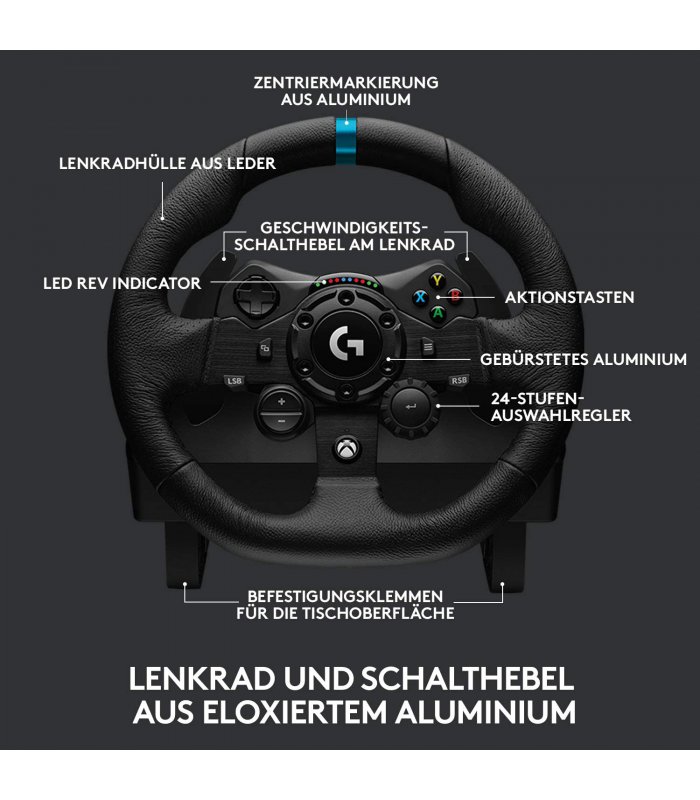 Wheel Logitech Driving Force G923 Xbox One / Series S/X