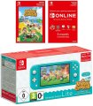 Nintendo Switch Lite turkio + Animal Crossing New Horizons + 3 mėnesių ONLINE