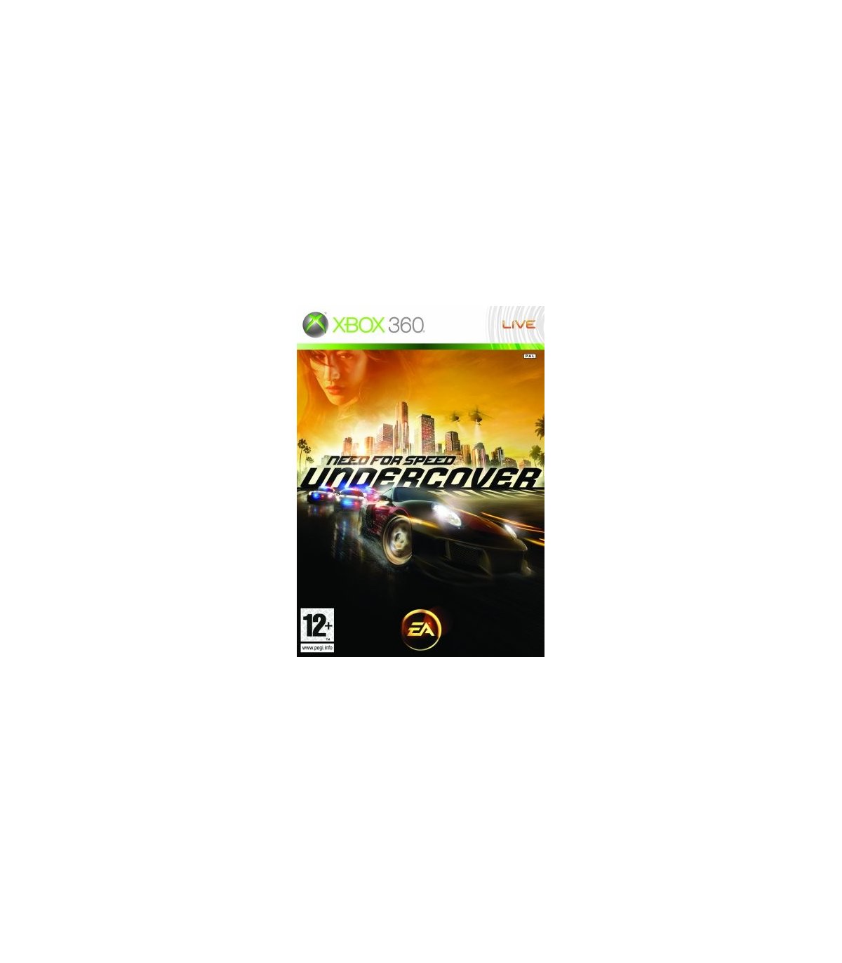 Need for Speed: Undercover Xbox 360 Naudotas
