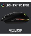 Žaidimų pelė Logitech G203 Lightsync