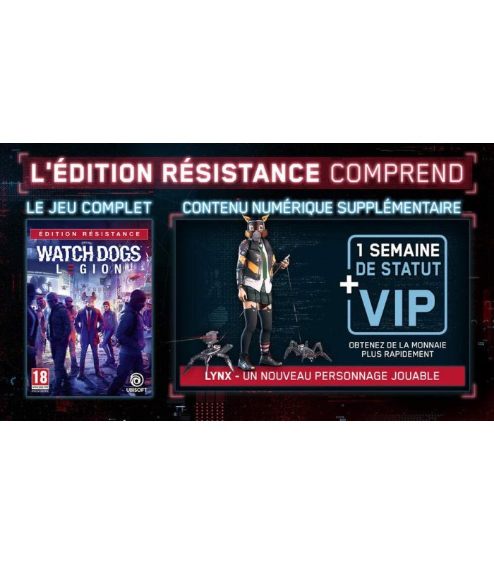 Watch Dogs Legion Resistance Edition PS5