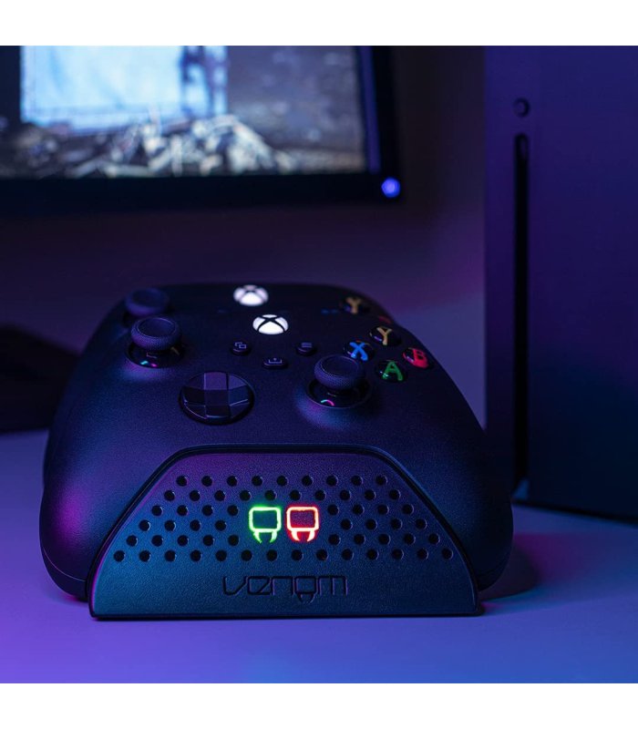 Įsigykite Venom Pakrovimo stotelė su akumuliatoriais Xbox One / Xbox Series pulteliams 2 vnt. Gera Kaina 