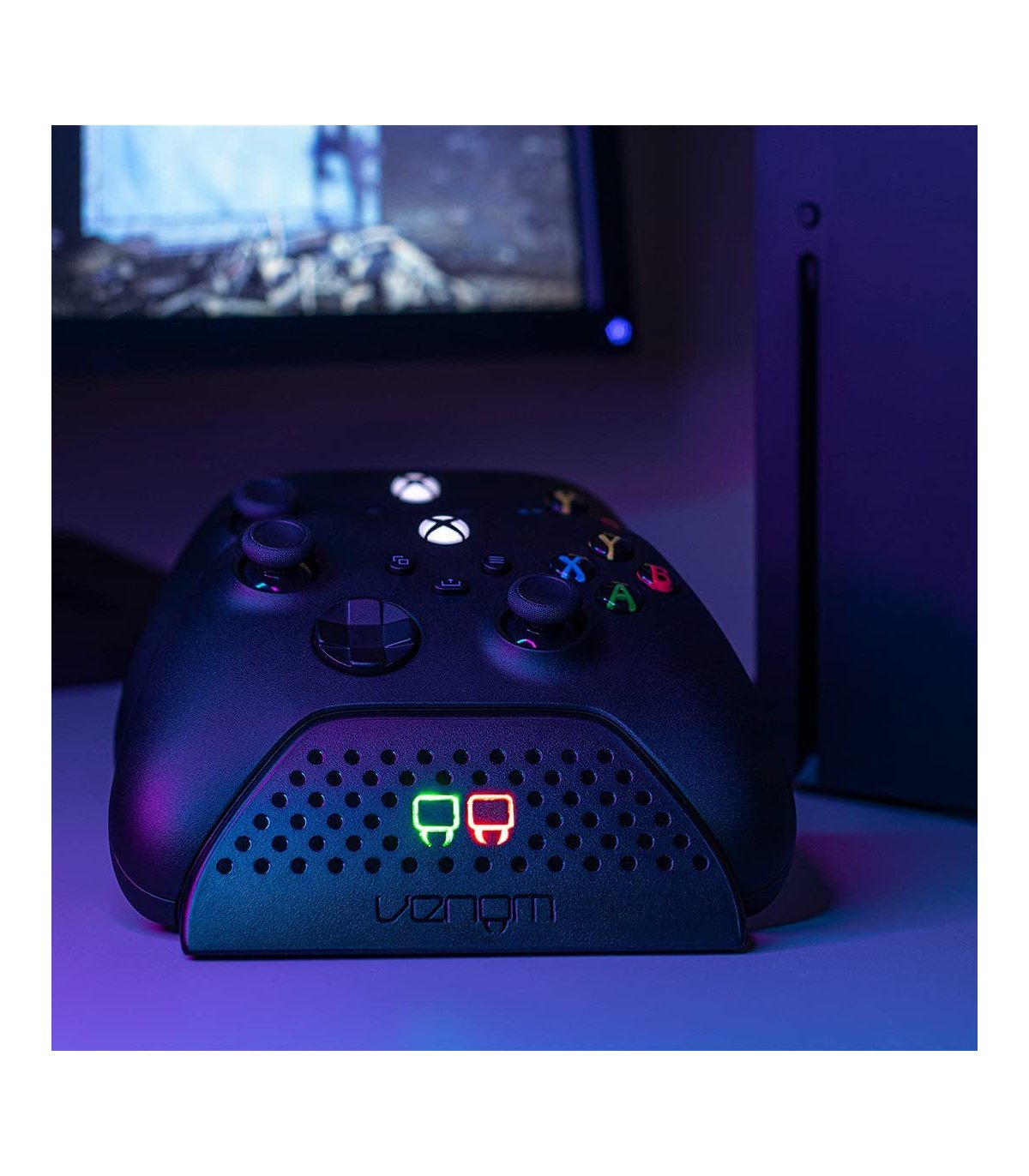 Įsigykite Venom Pakrovimo stotelė su akumuliatoriais Xbox One / Xbox Series pulteliams 2 vnt. Gera Kaina 