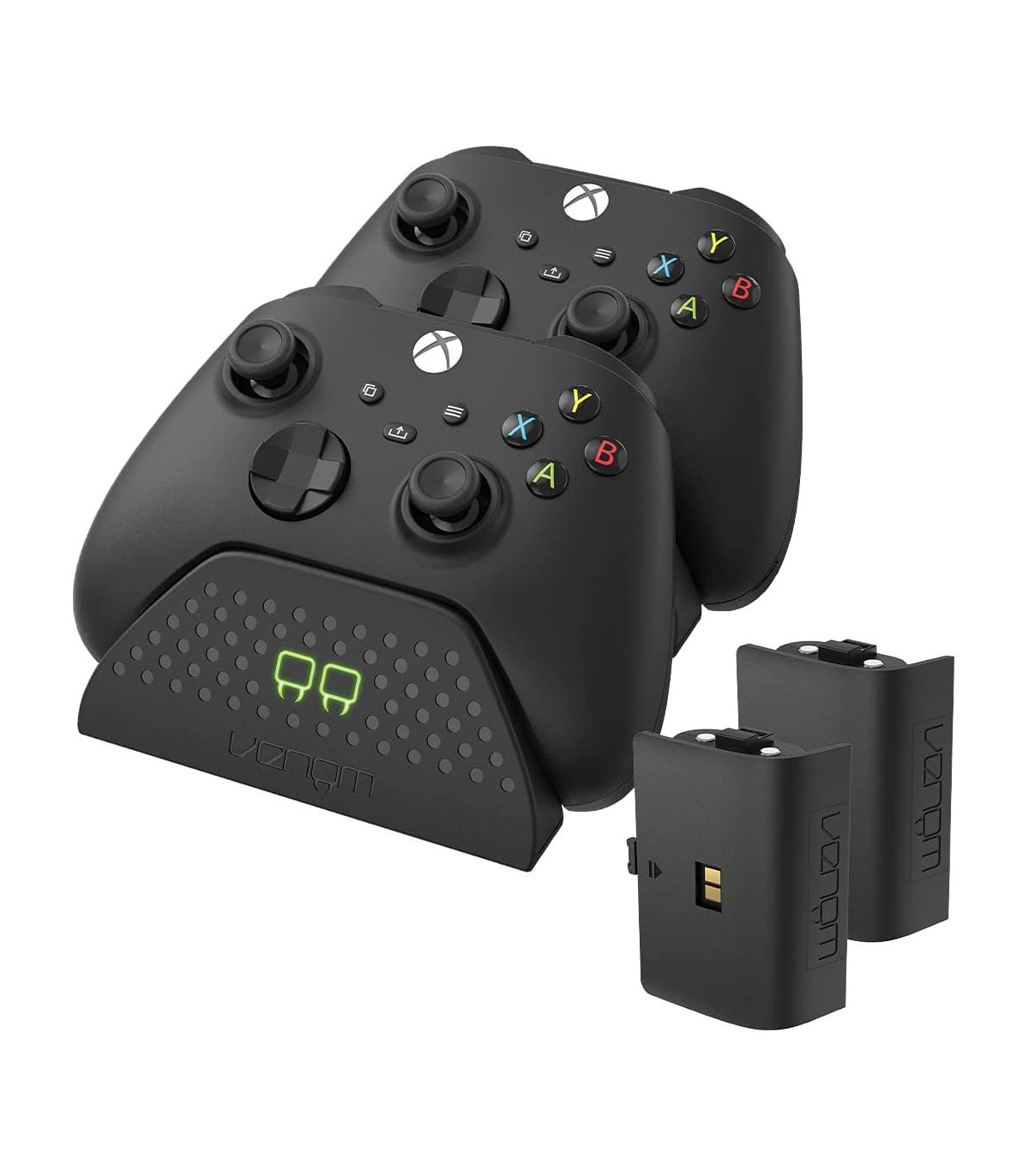 Įsigykite Venom Pakrovimo stotelė su akumuliatoriais Xbox One / Xbox Series pulteliams 2 vnt. Gera Kaina 