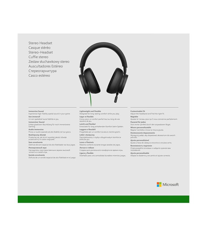 Pirkt Headset Wired Microsoft  for Xbox Series X/S, Xbox One, and Windows 10 Devices Lieliska cena