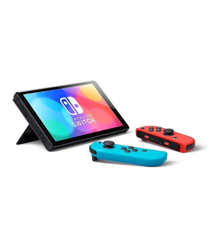 Nintendo Switch (OLED) - Neon Blue/Neon Red