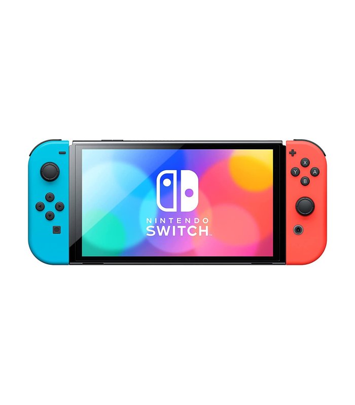 Nintendo Switch (OLED Model) - Neon Blue/Neon Red