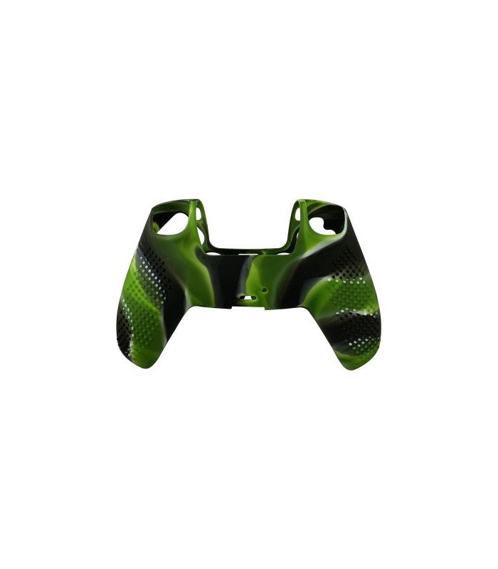 Silicone case PS5 dualsense controller green/black