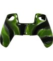 Silicone case PS5 dualsense controller green/black