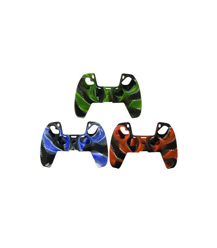 Silicone case PS5 dualsense controller green/black