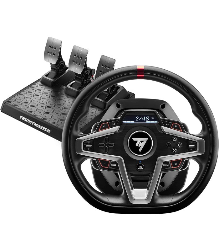 Thrustmaster T248 Racing Wheel and Magnetic Pedals, PS5, PS4, PC, HYBRID DRIVE