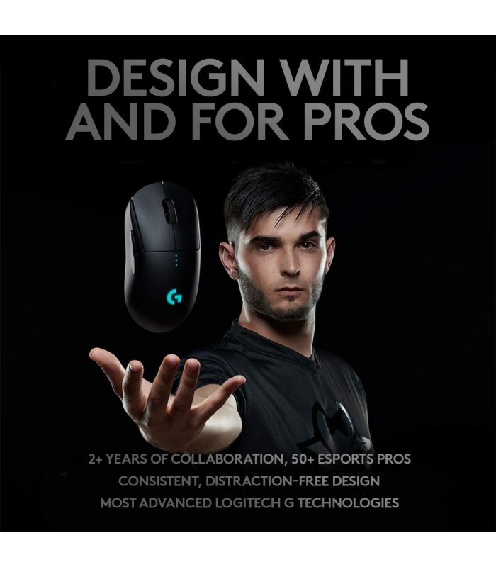 Pelė Logitech G PRO Wireless Gaming Mouse