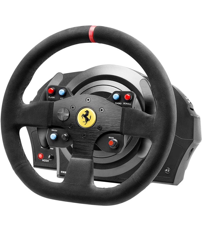 Thrustmaster T300 Ferrari Integral Alcantara Edition (Steering Wheel + 3 Pedal Set)