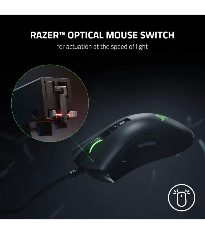 Gaming Mouse Black Razer DeathAdder V2 Wired