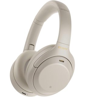 Pirkt Sony WH-1000XM4 trokšņu slāpēšanas bezvadu austiņas sudraba krāsā Lieliska cena