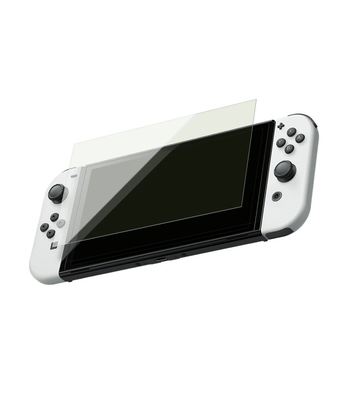 Karastatud klaasist ekraanikaitse, mis on loodud Nintendo Switchi OLED-mudeli 2021 jaoks