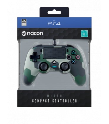 Buy Nacon Compact Wired Controller Camo Green Ps4 For Only 37 19