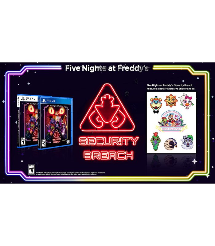 Five Nights at Freddys Security Breach PS4