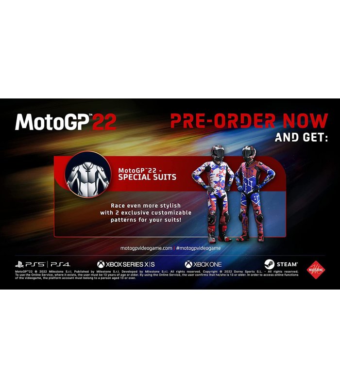 Pirkt MotoGP 22 Day One edition PS5 [Lietotas] Lieliska cena