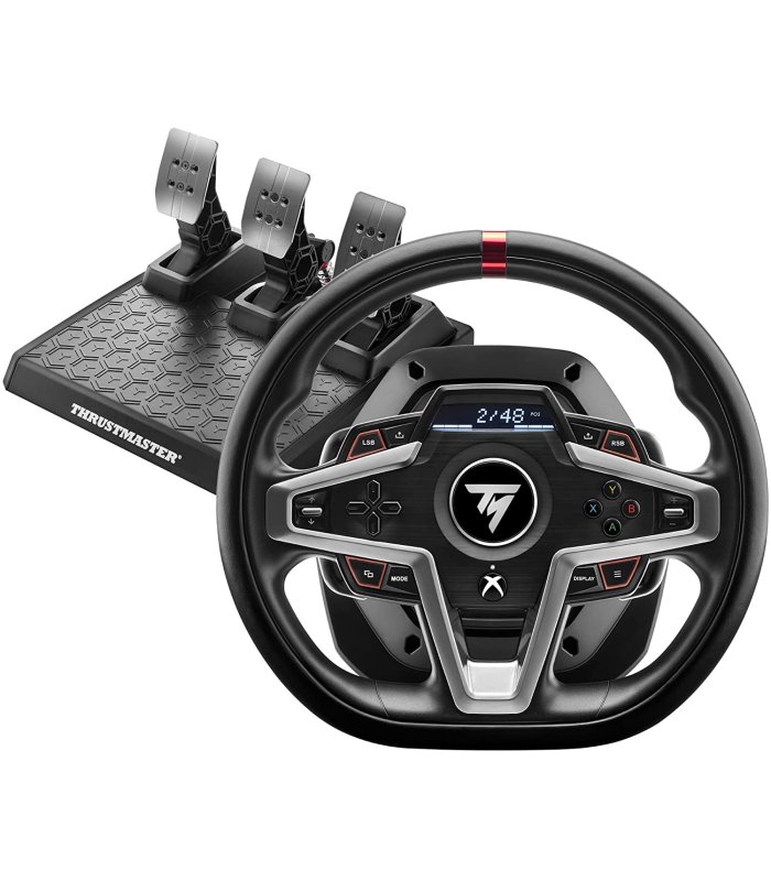 Thrustmaster T248 Racing Wheel and Magnetic Pedals, Xbox Series S/X, Xbox One, PC, HYBRID DRIVE