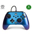 Купить Проводной контроллер PowerA Xbox One / Xbox Series Nebula Blue Отличная цена