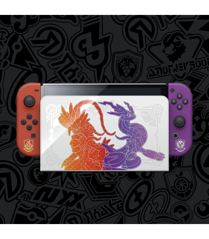Nintendo Switch OLED modelis Pokemon Scarlet and Violet Limited Edition