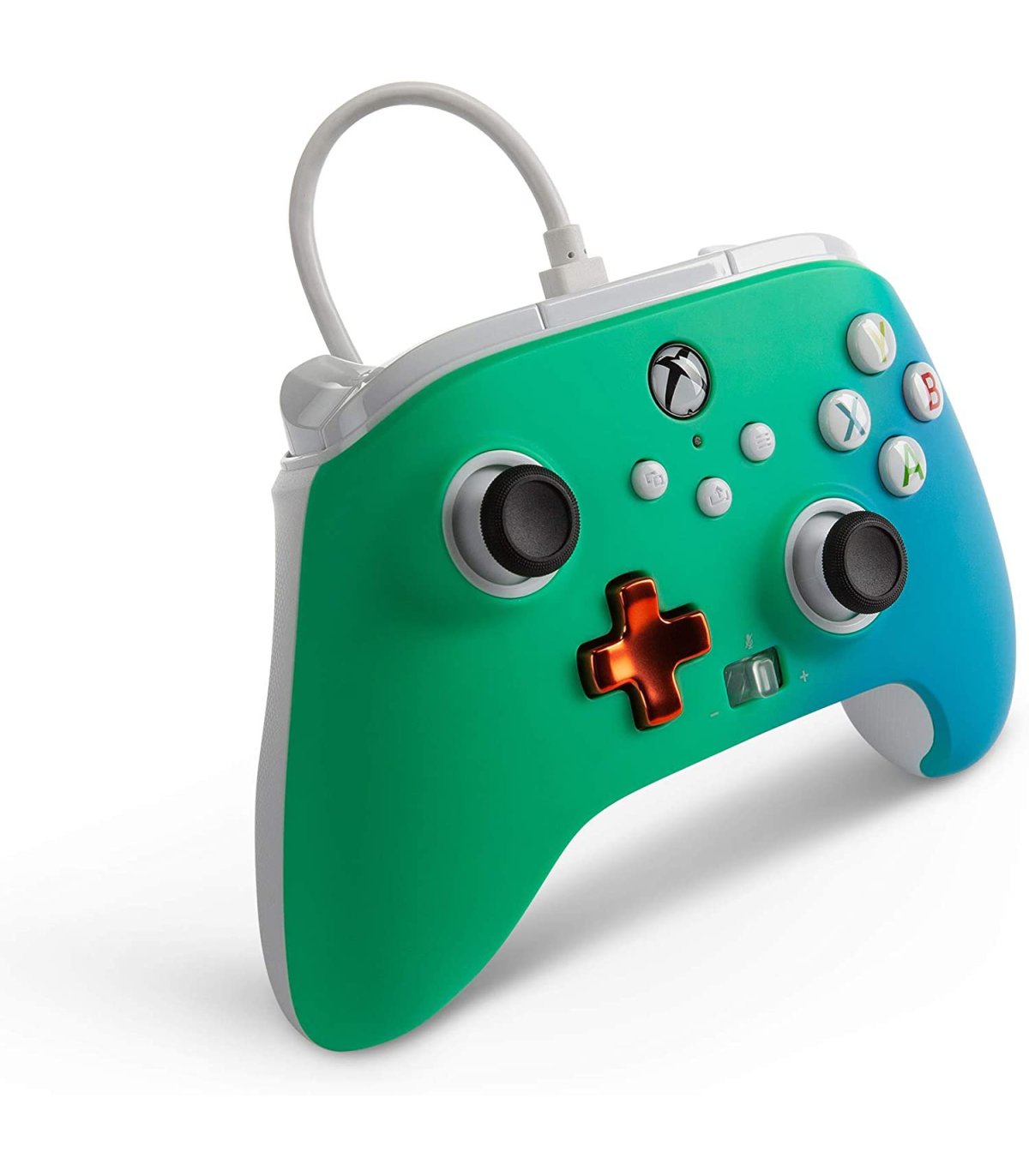 Pirkt Xbox vadu kontrolieris PowerA uzlabotais Seafoam Fade Xbox One / sērija X|S Lieliska cena