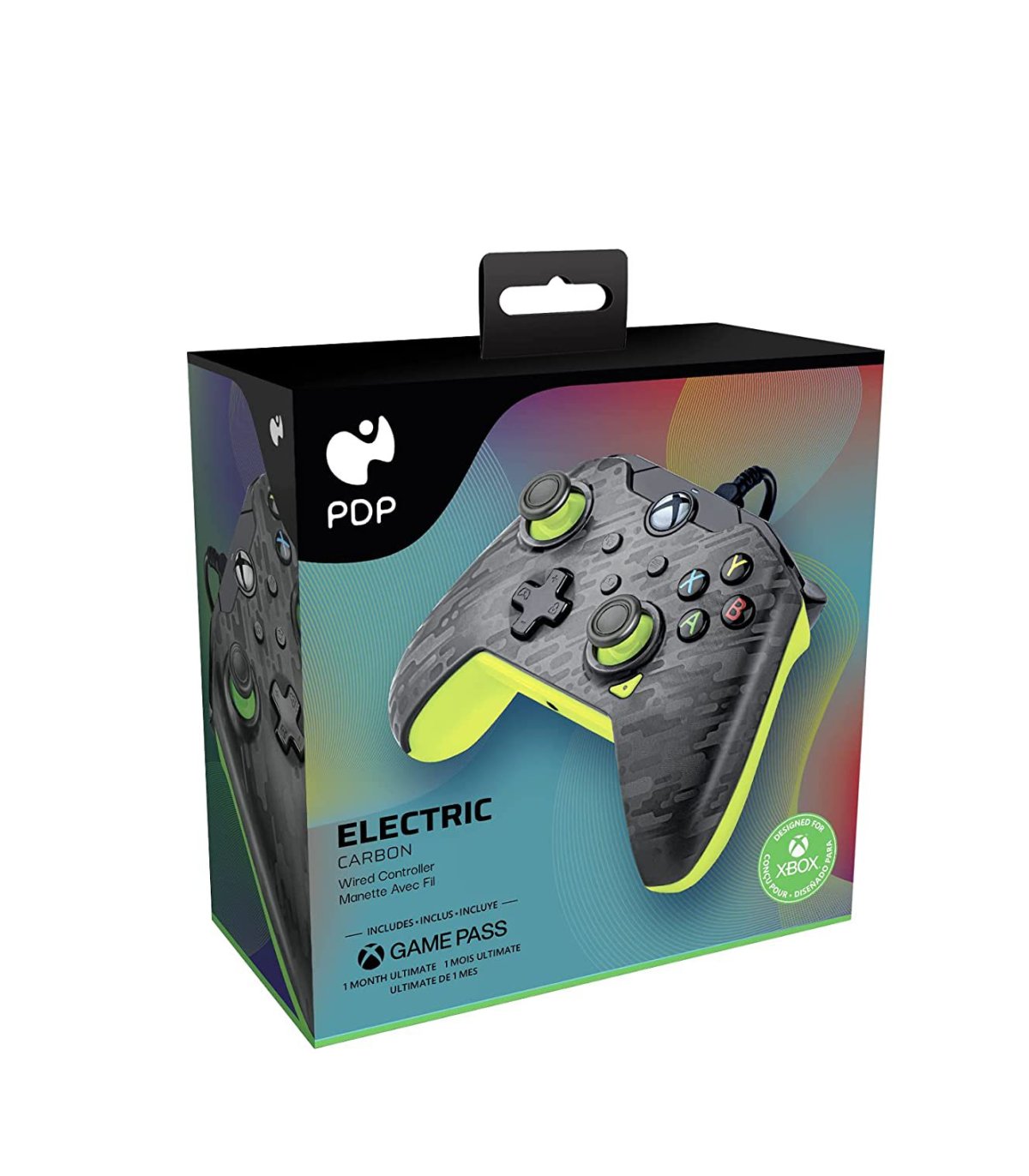Osta copy of Wired Controller Xbox One / Series / PC Electric Carbon PDP Hea hind
