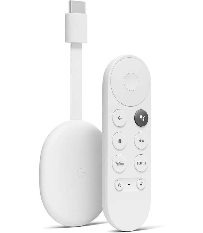 Video straumēšanas ierīce Chromecast WiFi + Google TV (HD) Balts