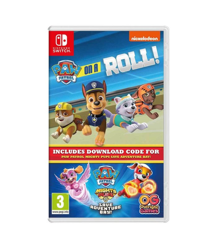 Paw Patrol on a Roll + Mighty Pups Save Adventure Bay Switch