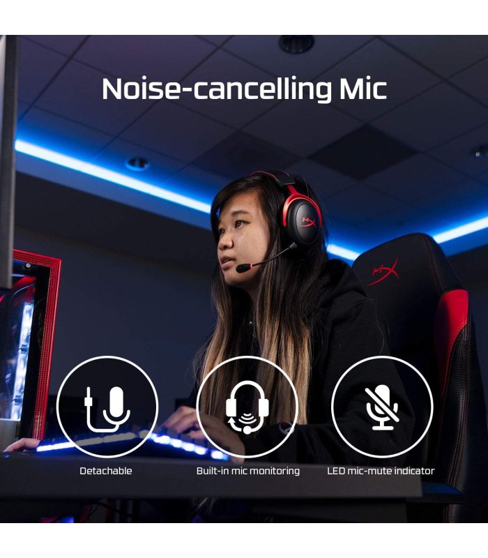 Įsigykite Ausinės belaidės KINGSTON HyperX Cloud II su mikrofonu PS4 / PS5 / Switch / PC Gera Kaina 
