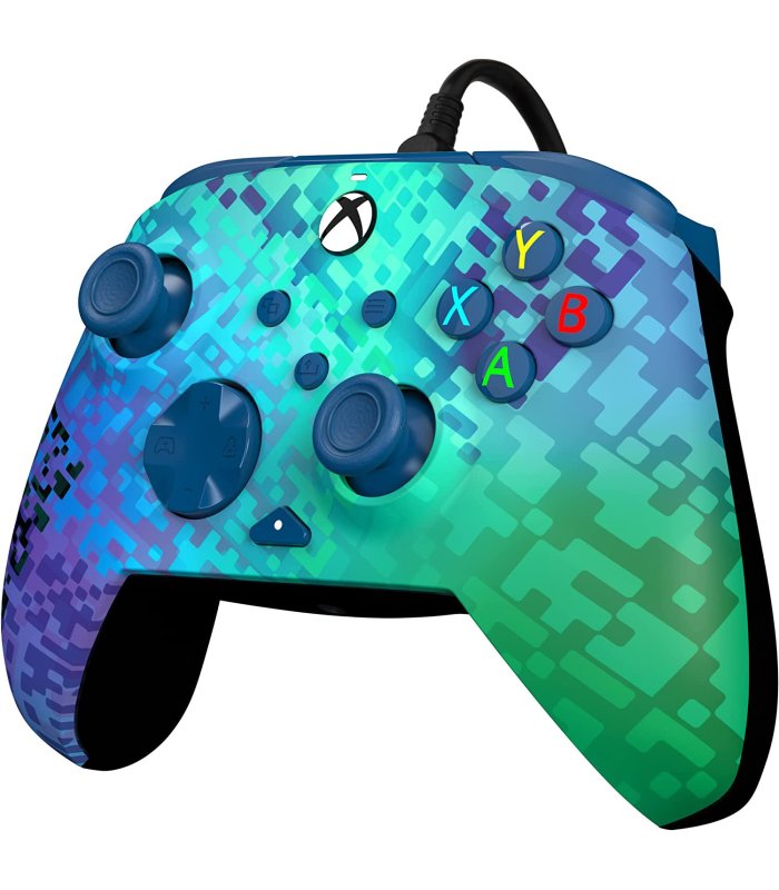 PDP REMATCH XBOX WIRED Controller GLITCH GREEN for Xbox Series / Xbox One