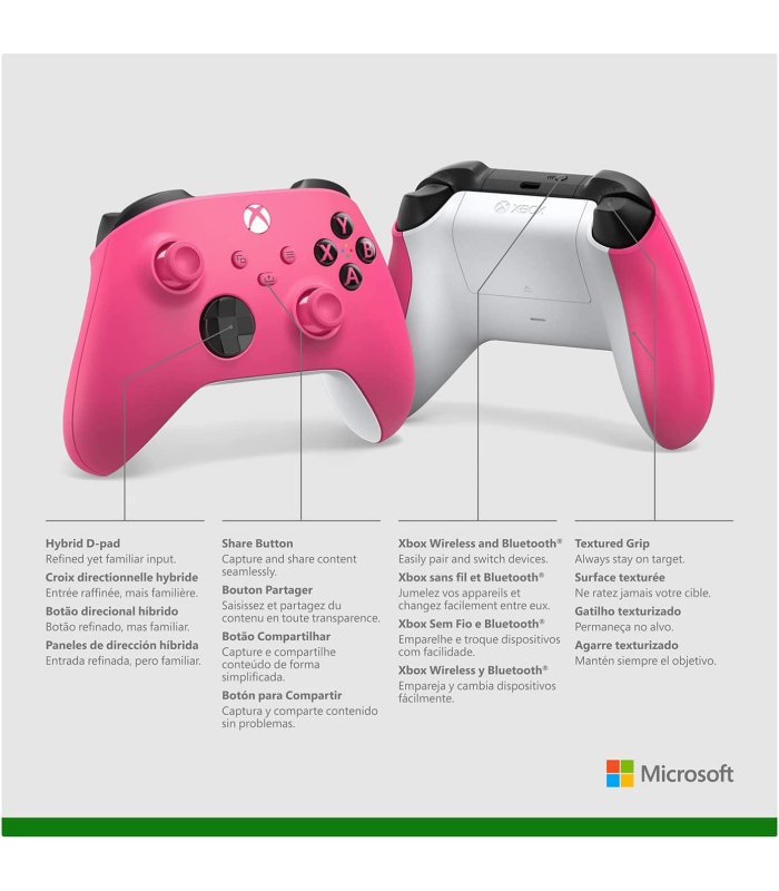 Pultelis Xbox One / Series S/X Belaidis Deep Pink