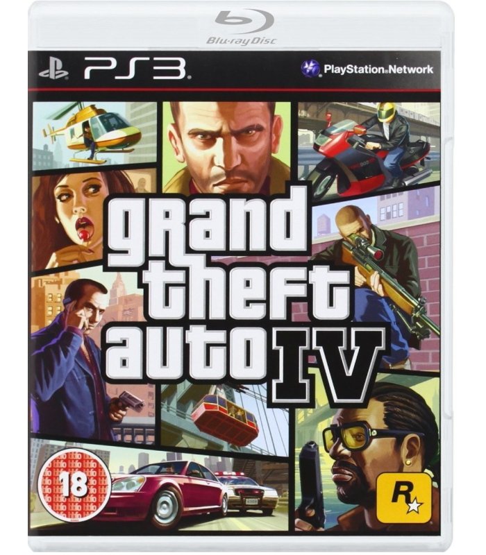 Grand Theft Auto IV  PS3 [naudotas]