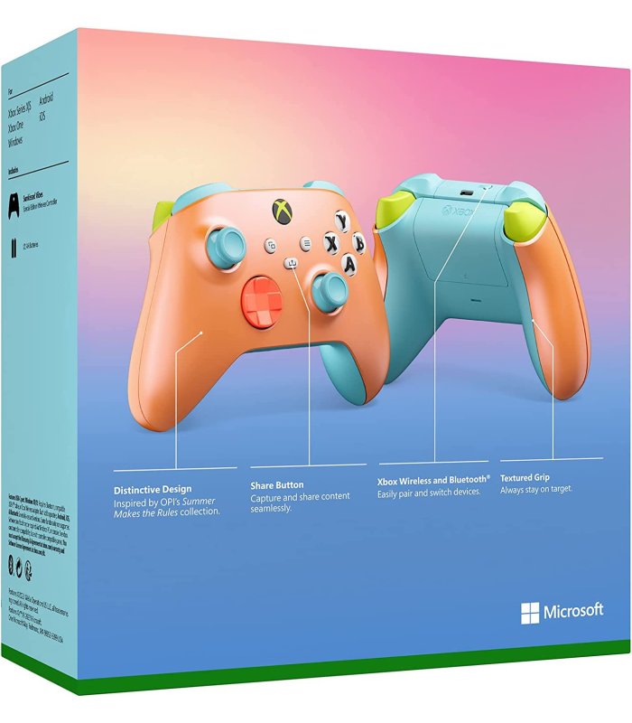 Controller Xbox Series S/X Wireless Sunkissed Vibes OPI Special Edition