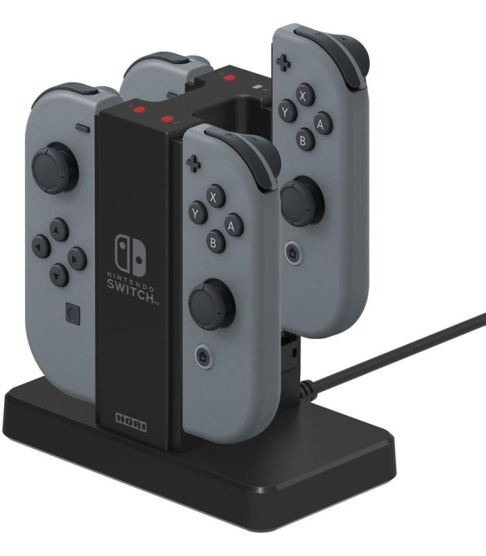 HORI Nintendo Switch pultelių Joy-Con pakrovimo stotelė 4 pulteliams