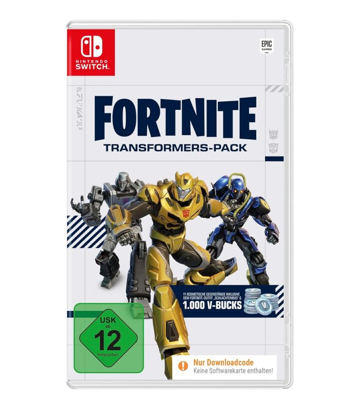 Pirkt Fortnite: Transformers Pack (Kods kastītē) Lieliska cena