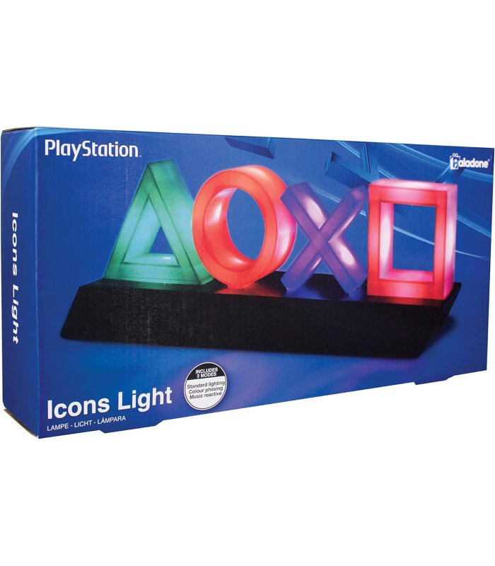 Lampa ar ikonām PlayStation