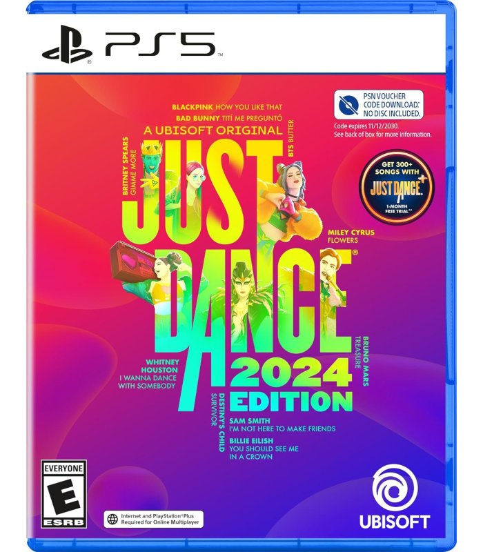 Just Dance 2024 Edition PS5 (lejupielādēt kodu kastē)