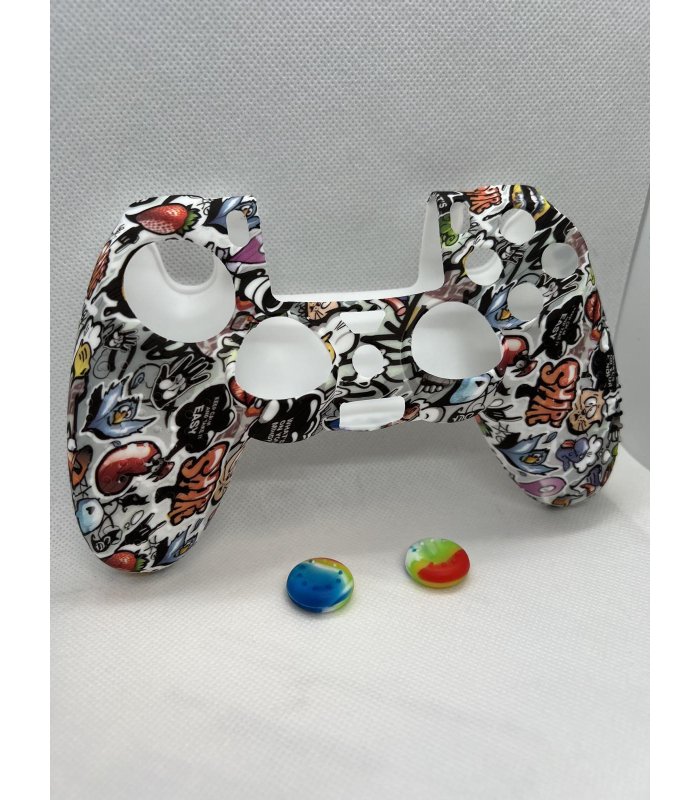 Silicone protection for the PS4 controller embossed