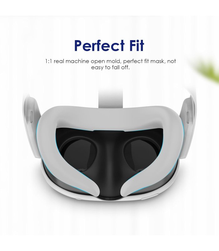 Silicone Face Cover Pad Meta Quest 3 grey