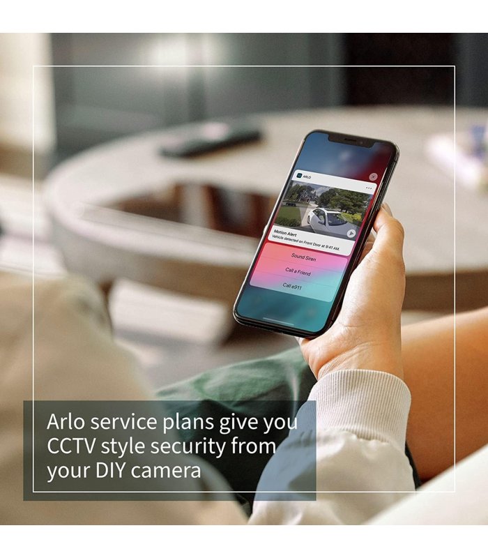 Arlo Essential XL Spotlight WiFi Outdoor Surveillance Camera Wireless 1080p